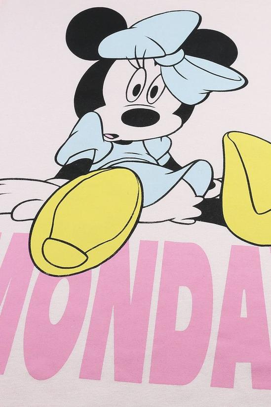 Disney Minnie Mouse Monday Cotton PJ Set 3