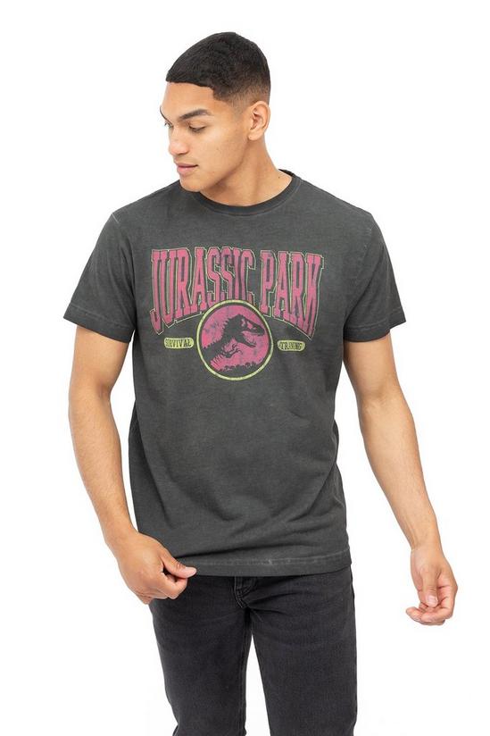 Jurassic Park Survival Training Cotton T-shirt 1