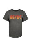 AC/DC Fire Logo Cotton T-shirt thumbnail 2