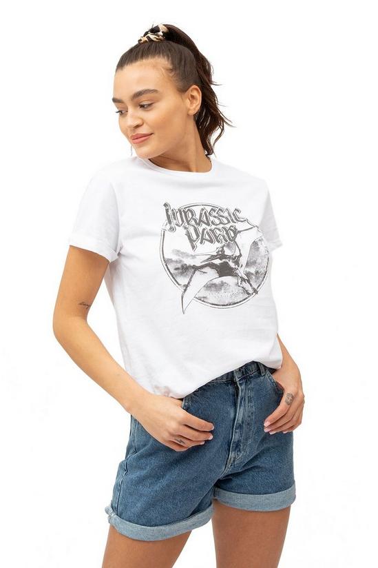 Jurassic Park Rocks Cotton T-shirt 1