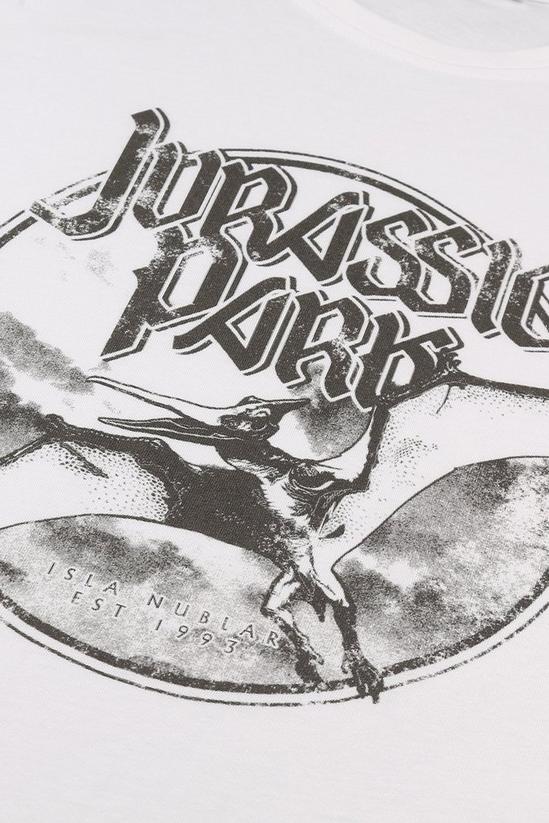 Jurassic Park Rocks Cotton T-shirt 3