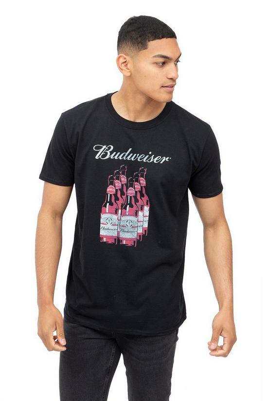 Budweiser Budweiser Bottles Cotton T-shirt 1