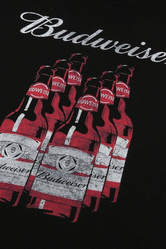 Budweiser Budweiser Bottles Cotton T-shirt 3