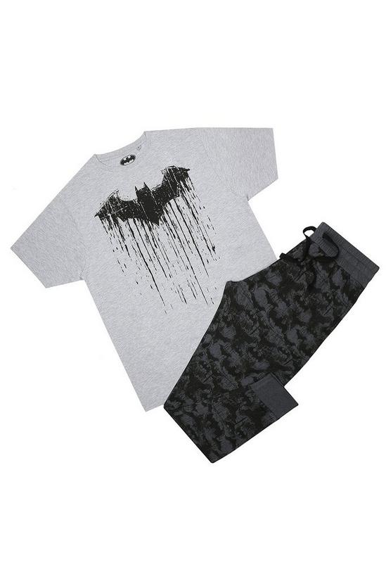 DC Comics Batman Paint Drips Cotton Sleep Set 2