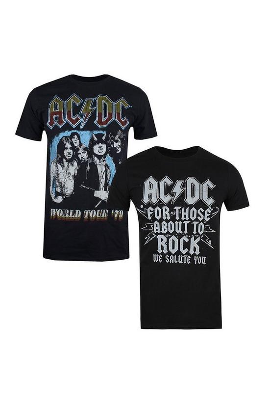 AC/DC AC/DC Cotton T-Shirt 2 Pack 1