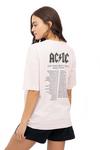 AC/DC 1982 Rock Tour Oversized Cotton T-shirt thumbnail 2
