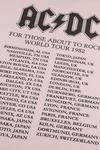 AC/DC 1982 Rock Tour Oversized Cotton T-shirt thumbnail 6