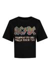 AC/DC Highway To Hell Logo Cotton T-shirt thumbnail 2