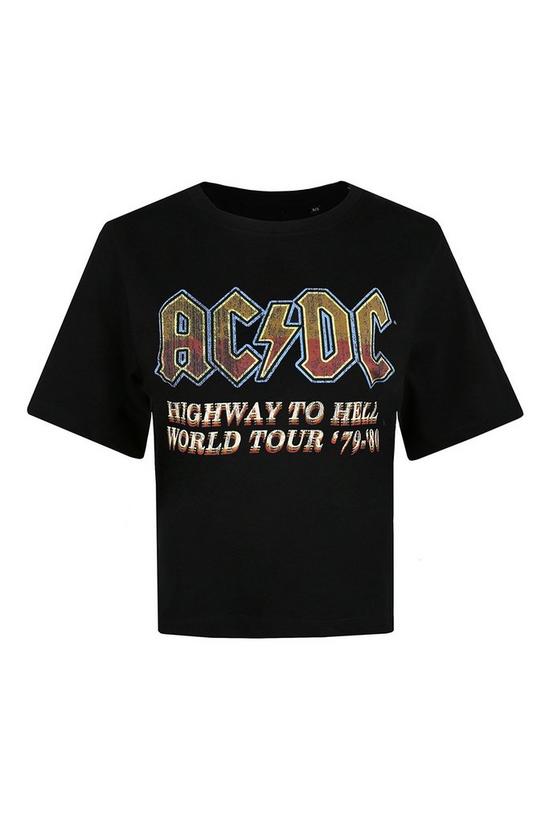 AC/DC Highway To Hell Logo Cotton T-shirt 2