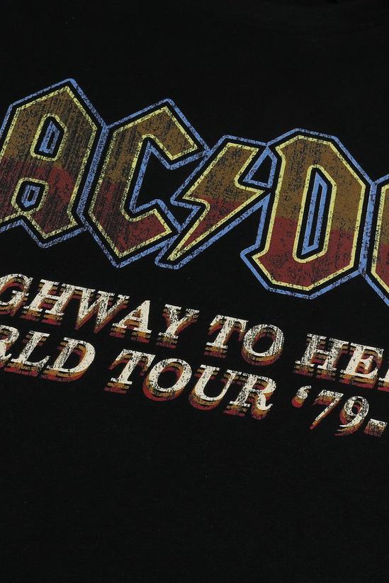 AC/DC Highway To Hell Logo Cotton T-shirt 3
