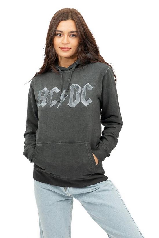 AC/DC Grunge Logo Cotton Hoodie 1
