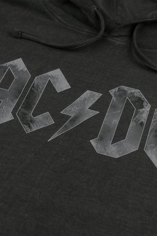 AC/DC Grunge Logo Cotton Hoodie 4