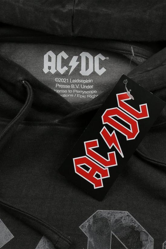 AC/DC Grunge Logo Cotton Hoodie 5