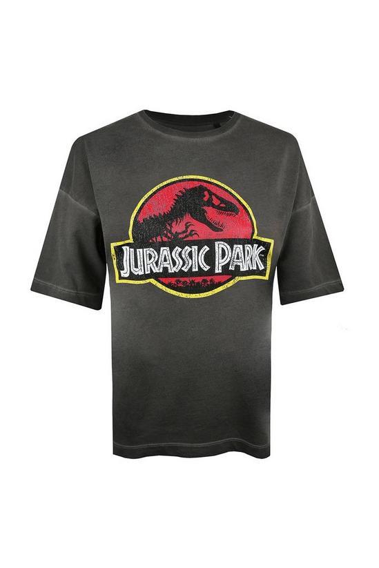 Jurassic Park Classic Logo Cotton T-shirt 2