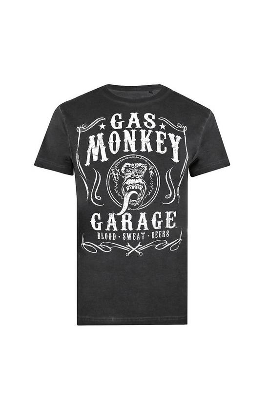 Gas Monkey Label - Vintage Wash Cotton T-shirt 2