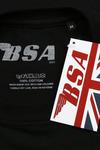 Petrol Heads BSA Union Jack Cotton T-shirt thumbnail 5