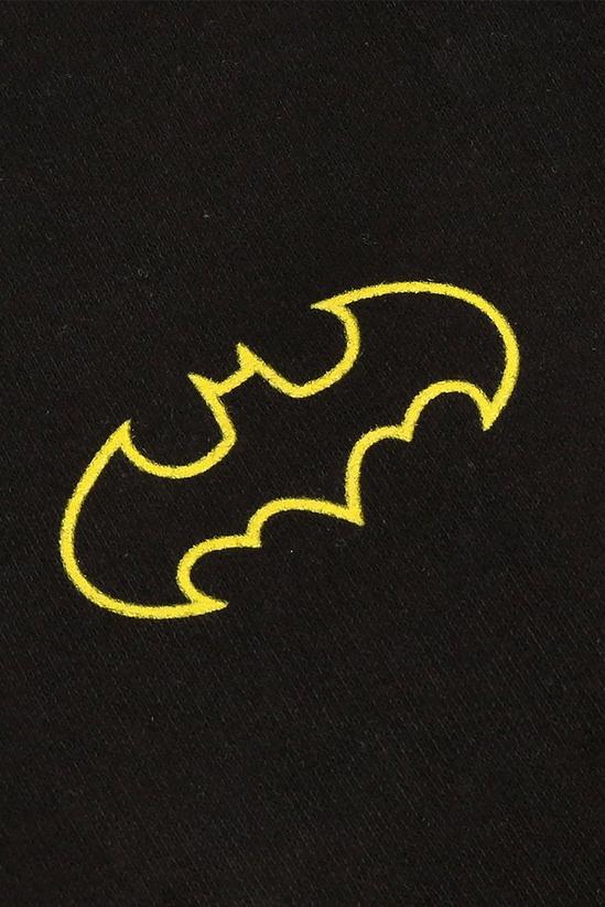 DC Comics Batman Logo Outline Cotton Joggers 4