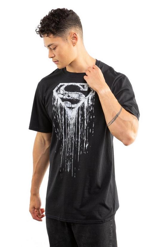 DC Comics Superman Paint Cotton T-shirt 1