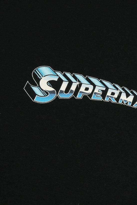 DC Comics Superman Lightning Man Of Steel Long Sleeve Cotton T-shirt 3