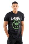 Marvel Loki Emblem Cotton T-shirt thumbnail 1