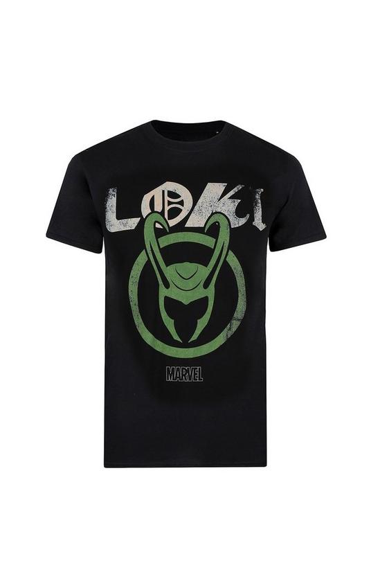 Marvel Loki Emblem Cotton T-shirt 2