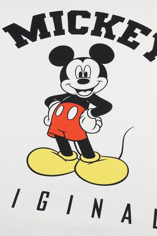 Disney Mickey Mouse Hello Ladies Crew Sweatshirt 4