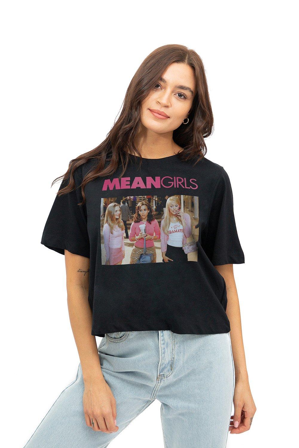 Mean Girls Group Boxy Cropped T-Shirt