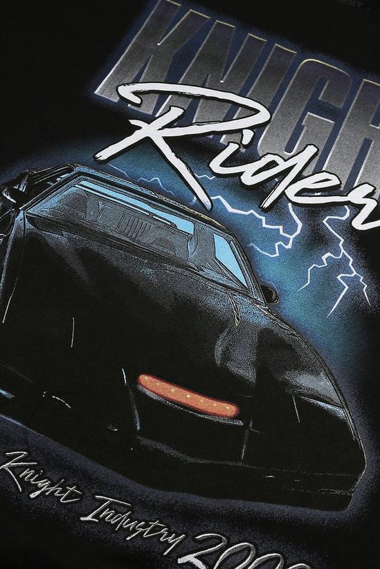 Knight Rider Knight Rider Lightning  Mens Long Sleeve T-shirt 3