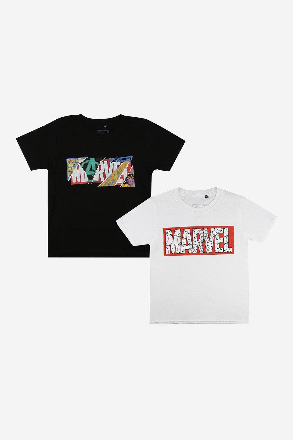 Marvel Universe Boys T-Shirt 2 Pack