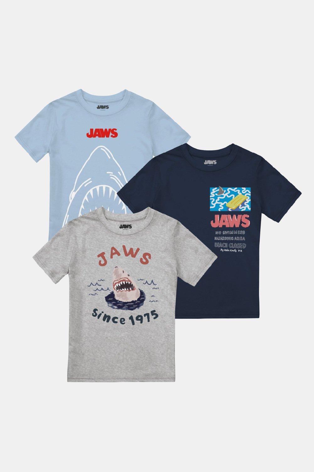 No Swimming Boys T-Shirt 3 Pack