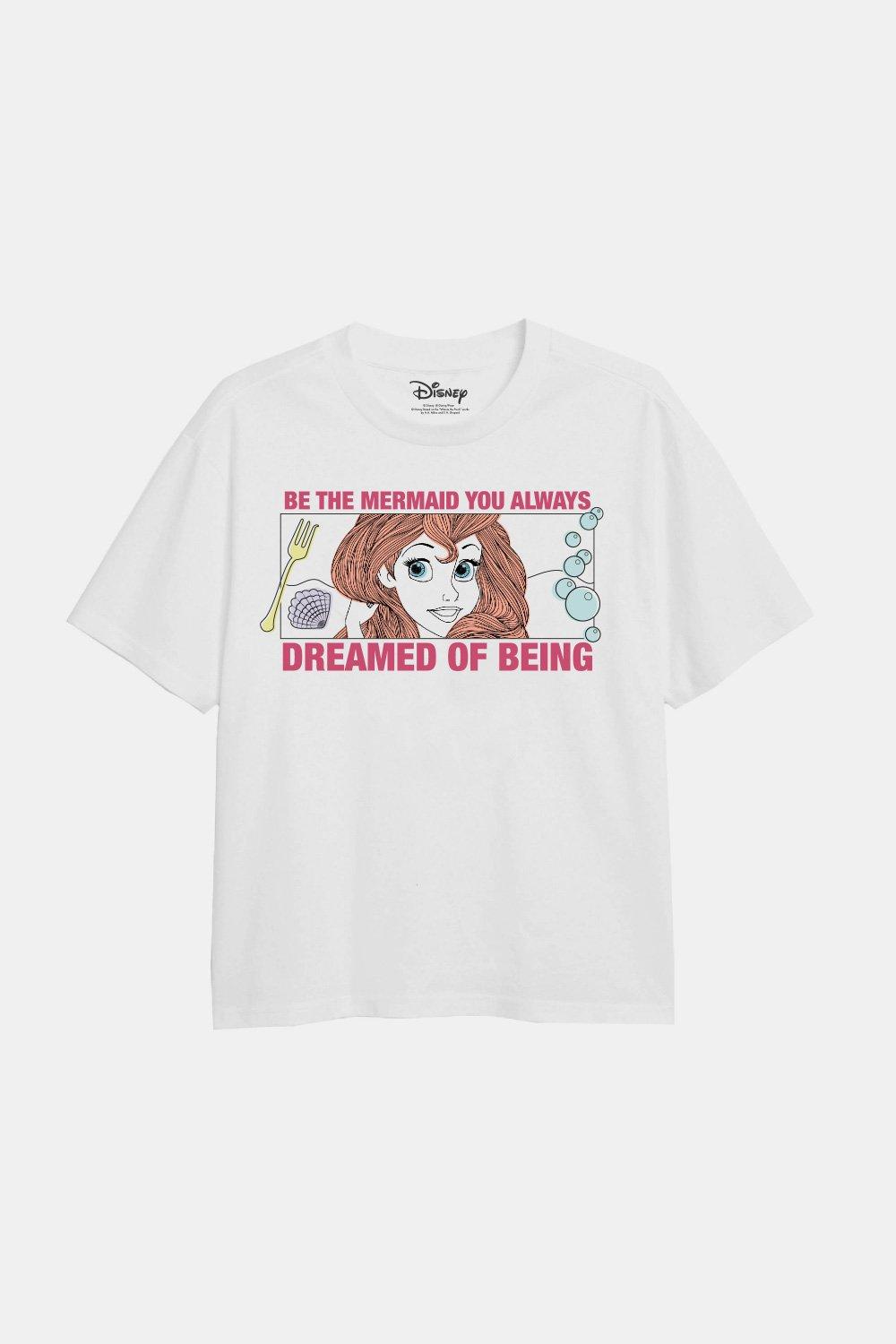 Little Mermaid Dreaming Girls T-Shirt