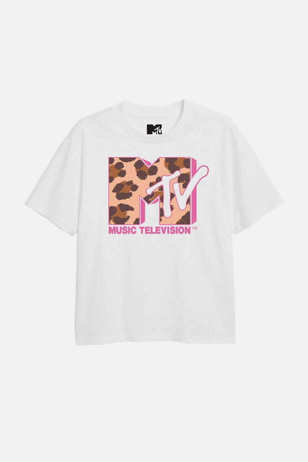 Animal Print Girls T-Shirt