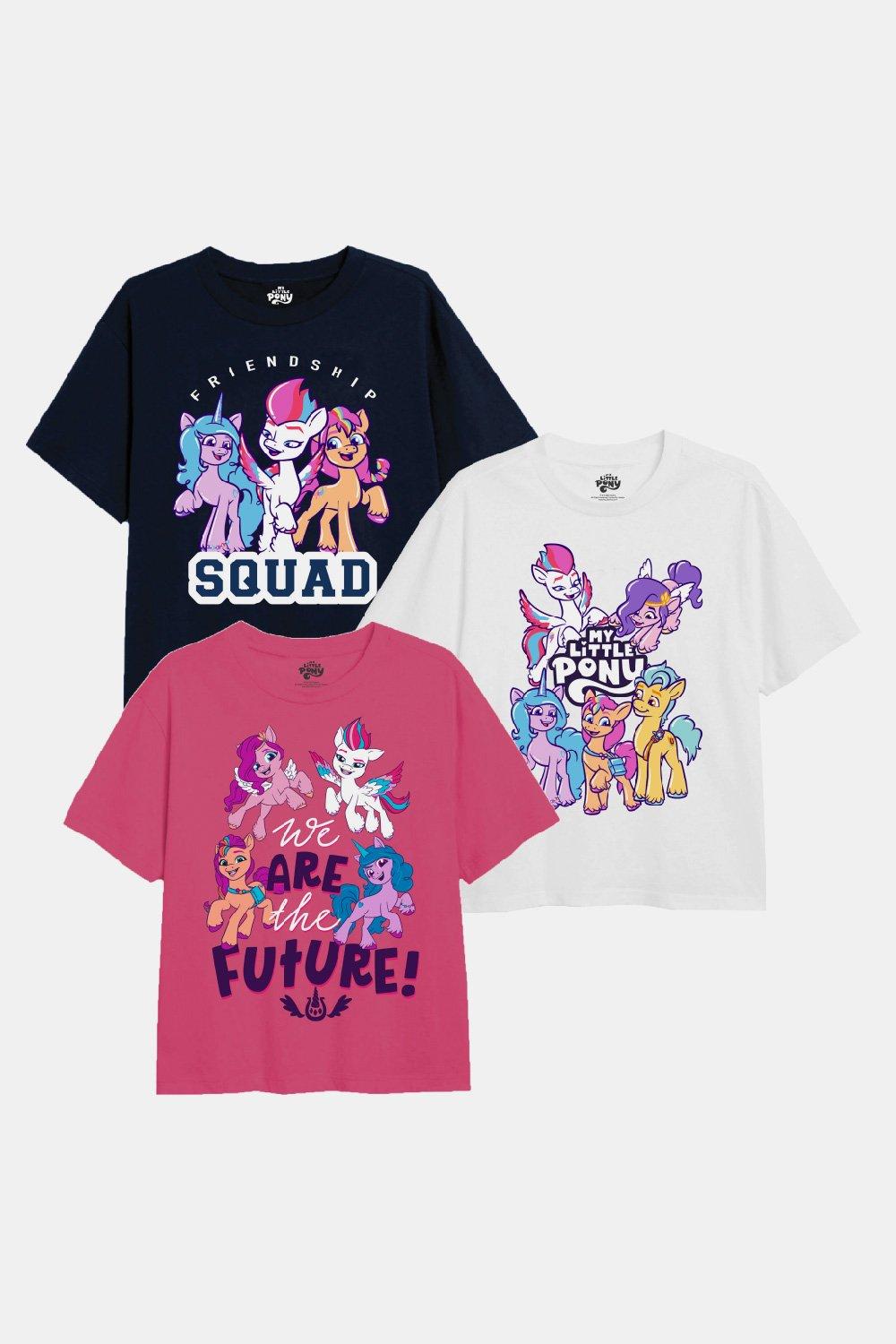 squad goals girls t-shirt 3 pack