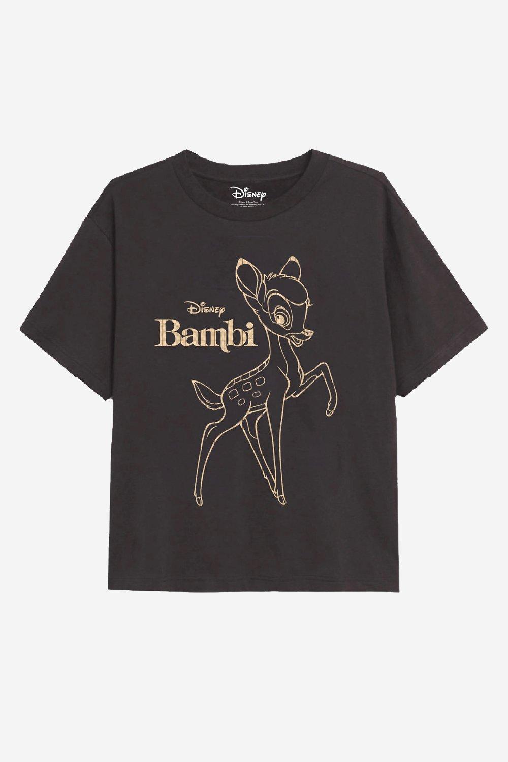 Bambi Outline Metallic T Shirt