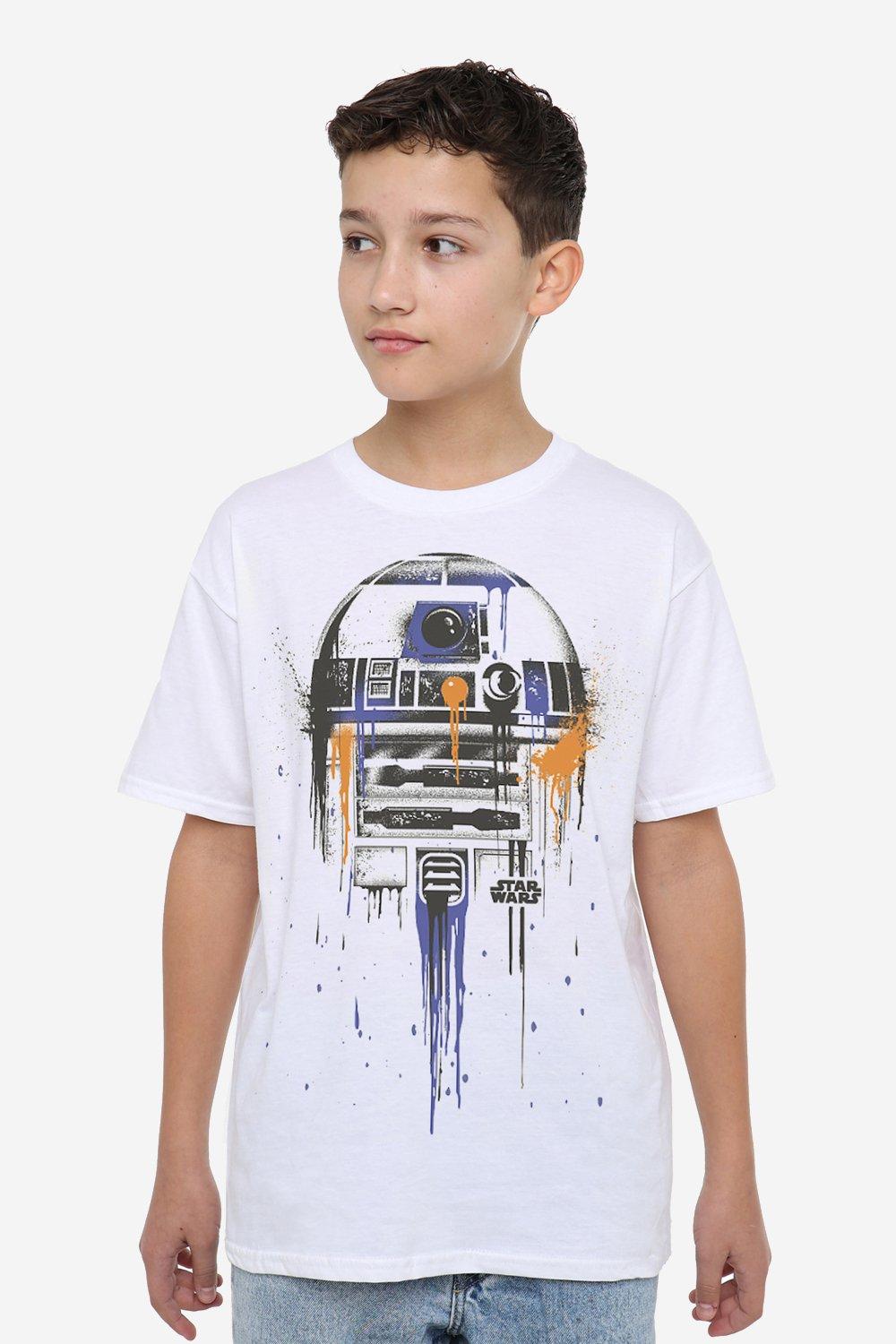 R2D2 Paint Drip T-Shirt