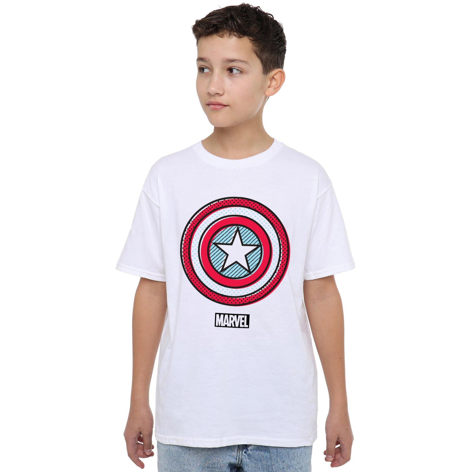Captain America Ziptone America Shield T-Shirt