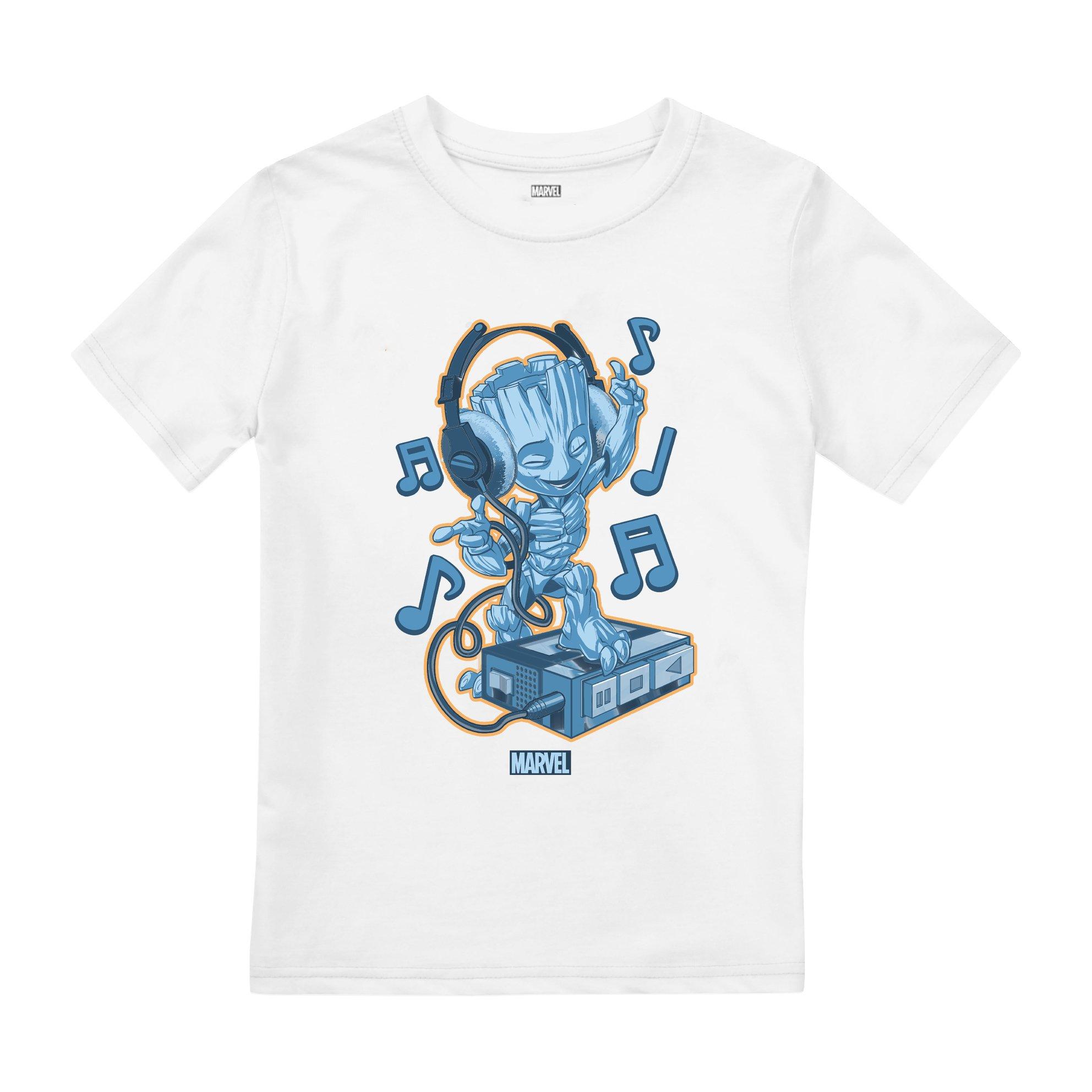 Baby Groot Headphones T-Shirt