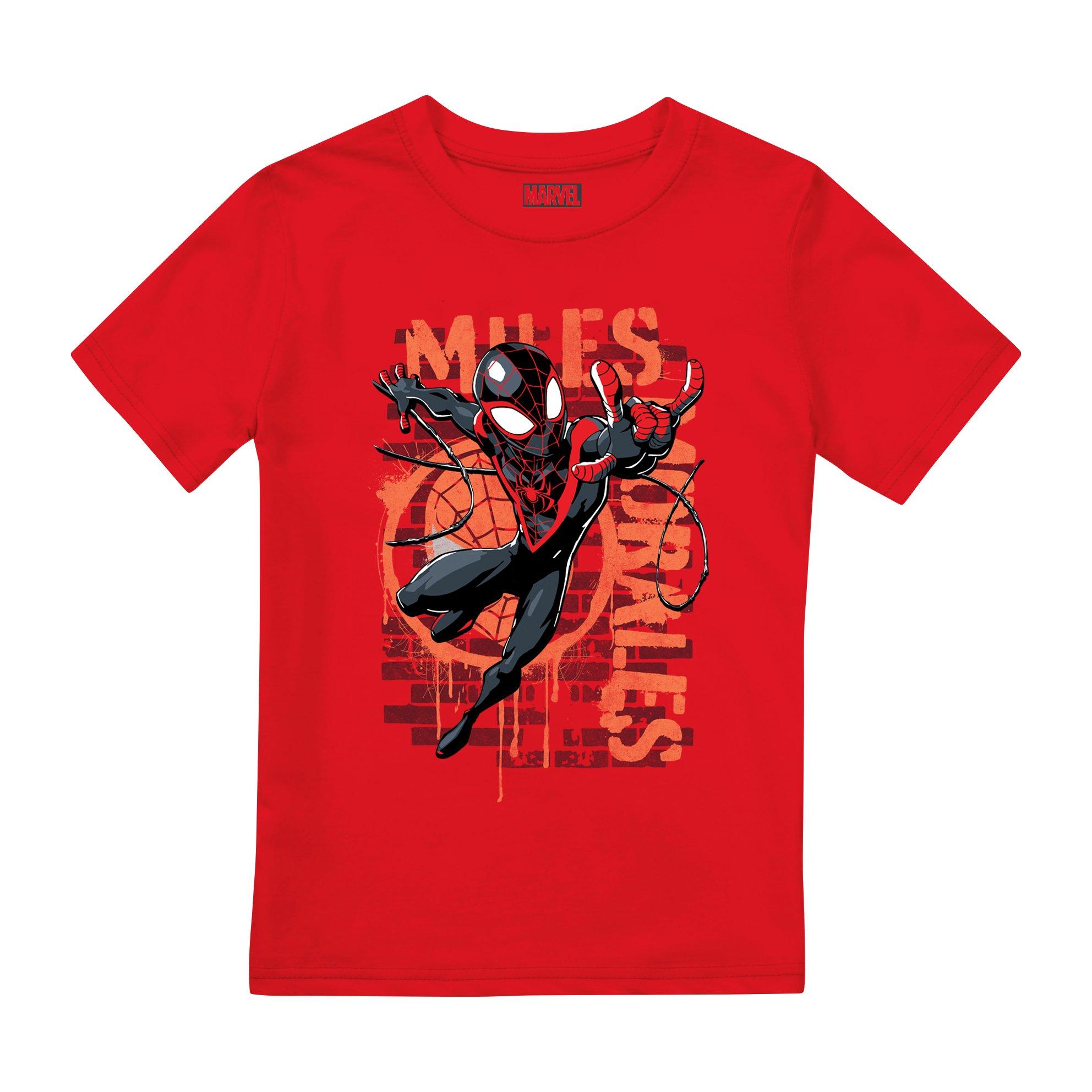 Spider Man Spray Miles Morales T-Shirt