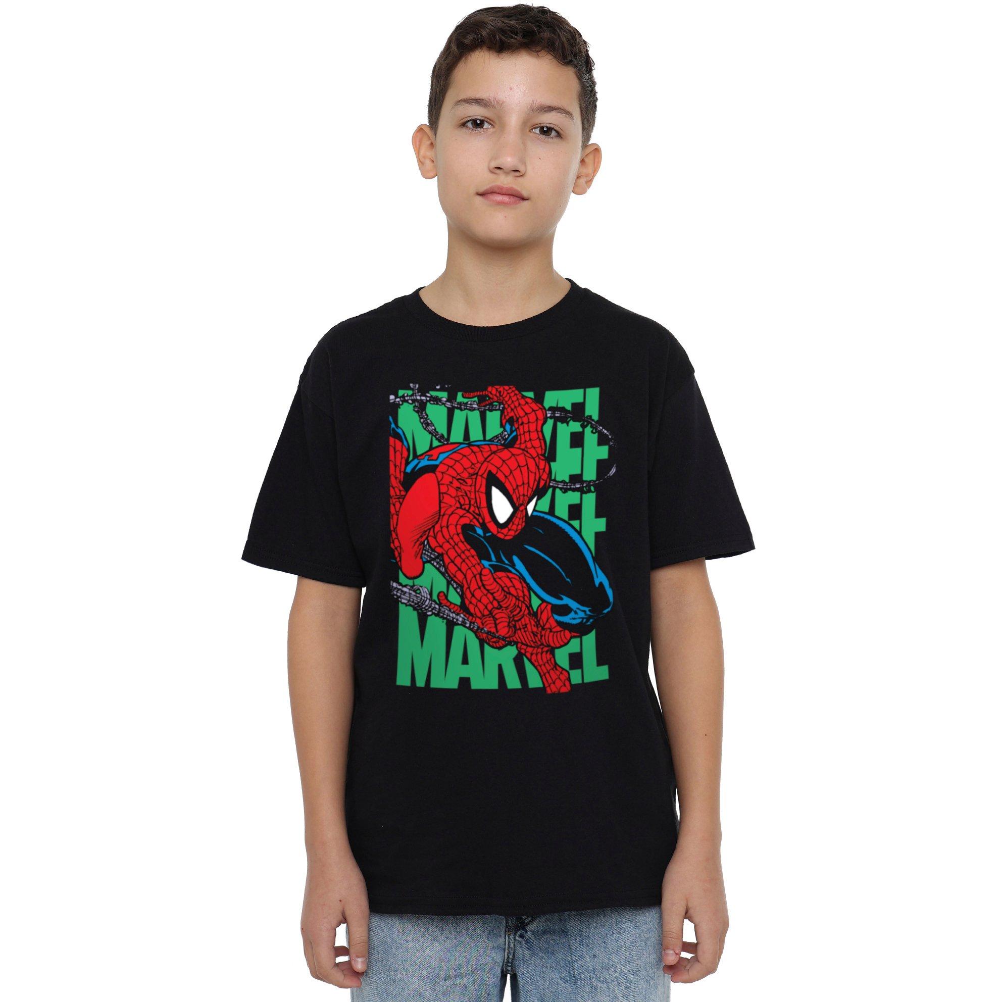 Wall Crawling Spiderman T-Shirt