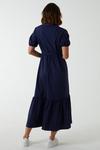 Blue Vanilla Belted Tiered Maxi Dress thumbnail 3