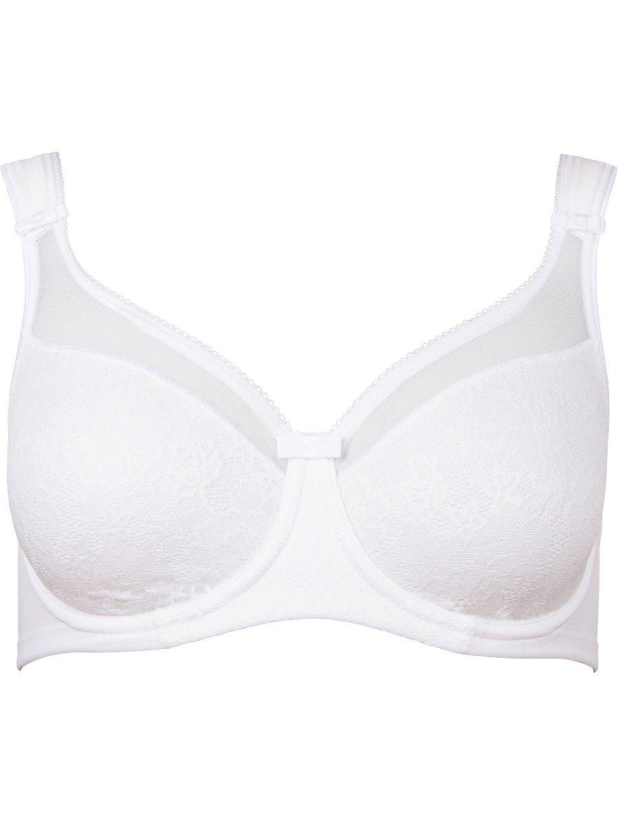 beauty lace underwired smoothing bra