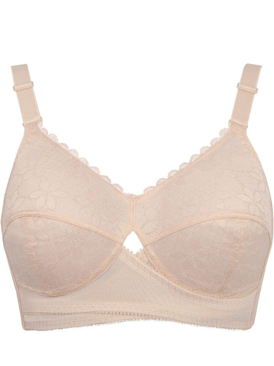 Buy Women's La Senza Lace Textured Padded Wired Plunge Bra with Adjustable  Straps Online