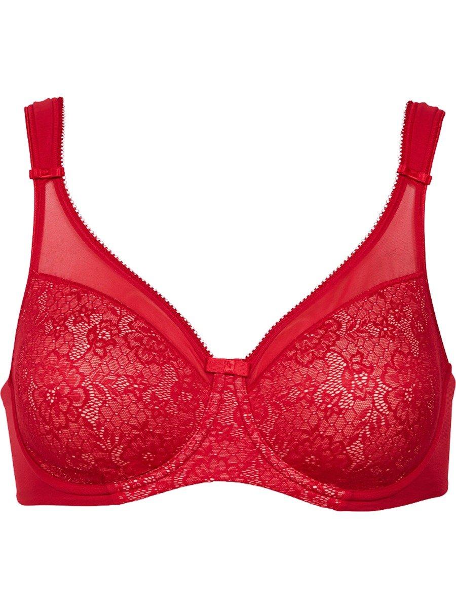 beauty lace underwired smoothing bra