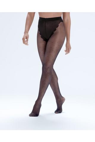 Pretty Polly All Over Heart Tights In Stock At UK Tights