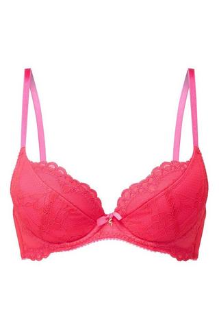 Camille Womens Super Boost Padded Push Up Underwired Bra - 4 Colours 