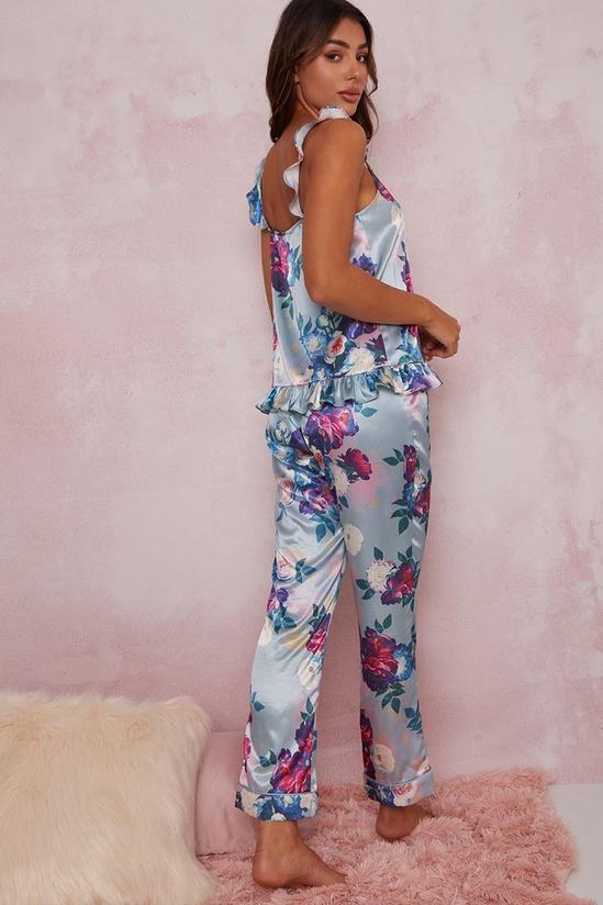 Chi Chi London Cami Floral Pyjama Set 4