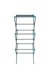 Beldray Turquoise/Grey Three Tier Expandable Clothes Airer thumbnail 1