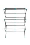 Beldray Turquoise/Grey Three Tier Expandable Clothes Airer thumbnail 2
