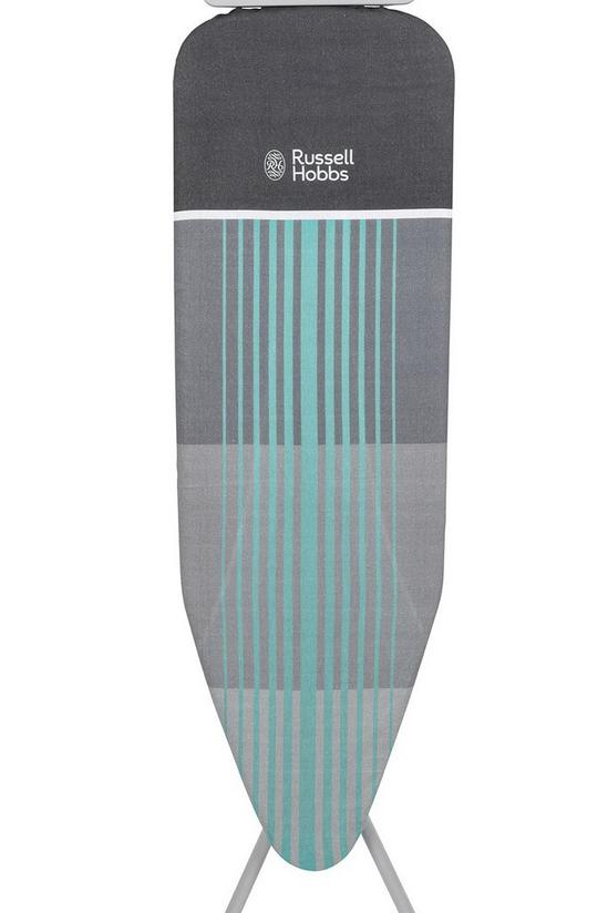 Russell Hobbs Aqua/Grey Ironing Board with Iron Rest and 100% Cotton Cover 4