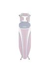 Russell Hobbs Grey/Pink Ironing Board with Iron Rest and 100% Cotton Cover thumbnail 1